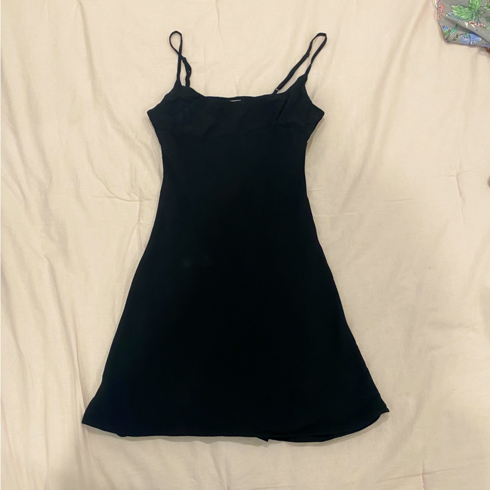 Sundays best mini black dress